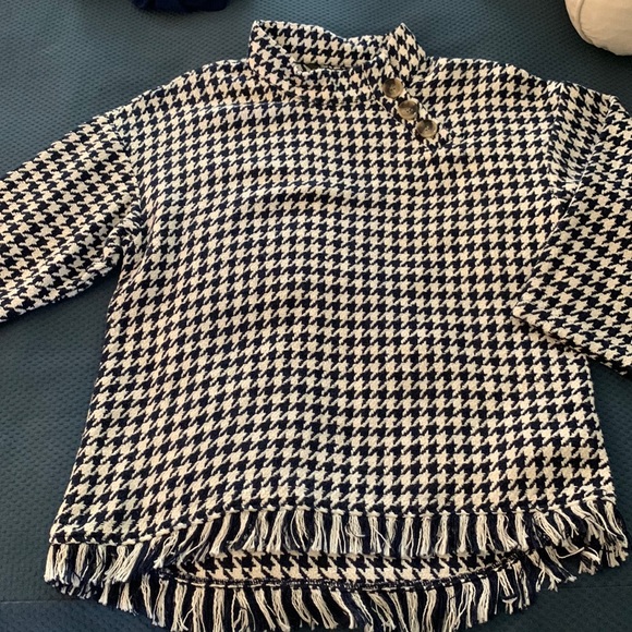 NWT Zara women houndstooth sweater - Picture 1 of 4